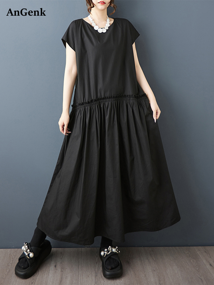 Summer Clothing Drawing - Vestidos sin Mangas Negros Vintage de