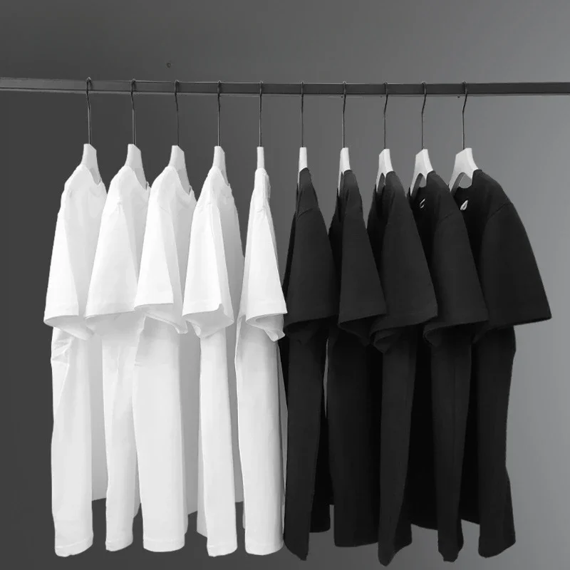 Summer Clothing Brands For Women - Camisetas lisas de algodón de 180