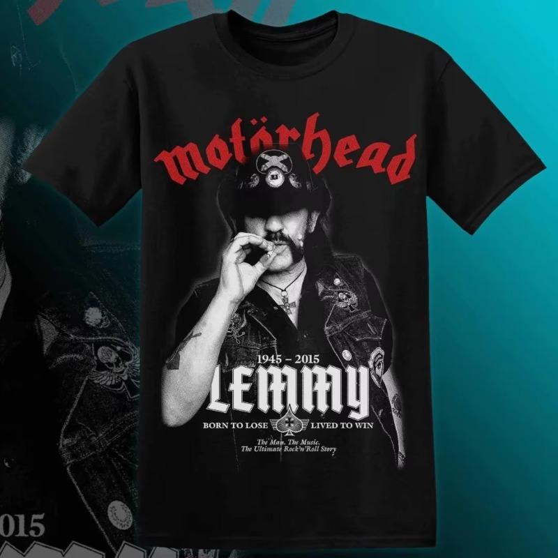 Summer Clothing Brands For Women - Camiseta MOTÖRHEAD LEMMY para hombre y