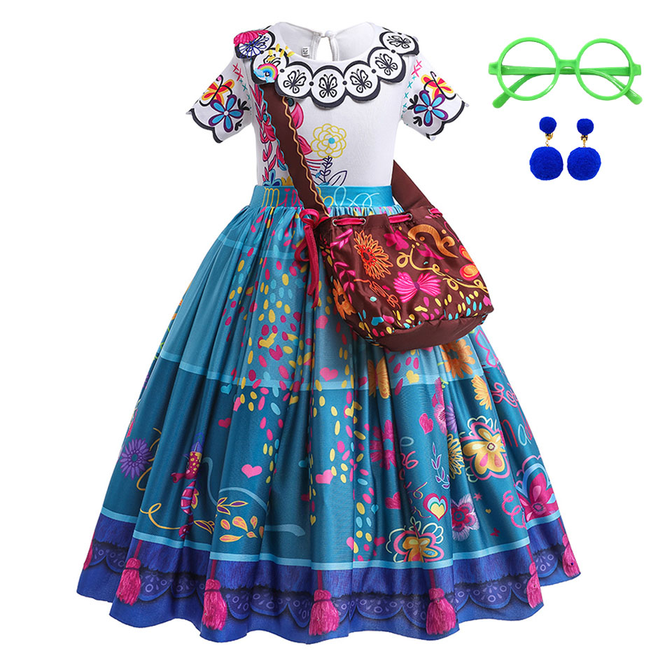 Summer Clothing Kids - Disfraz de princesa para niñas, Encanto,