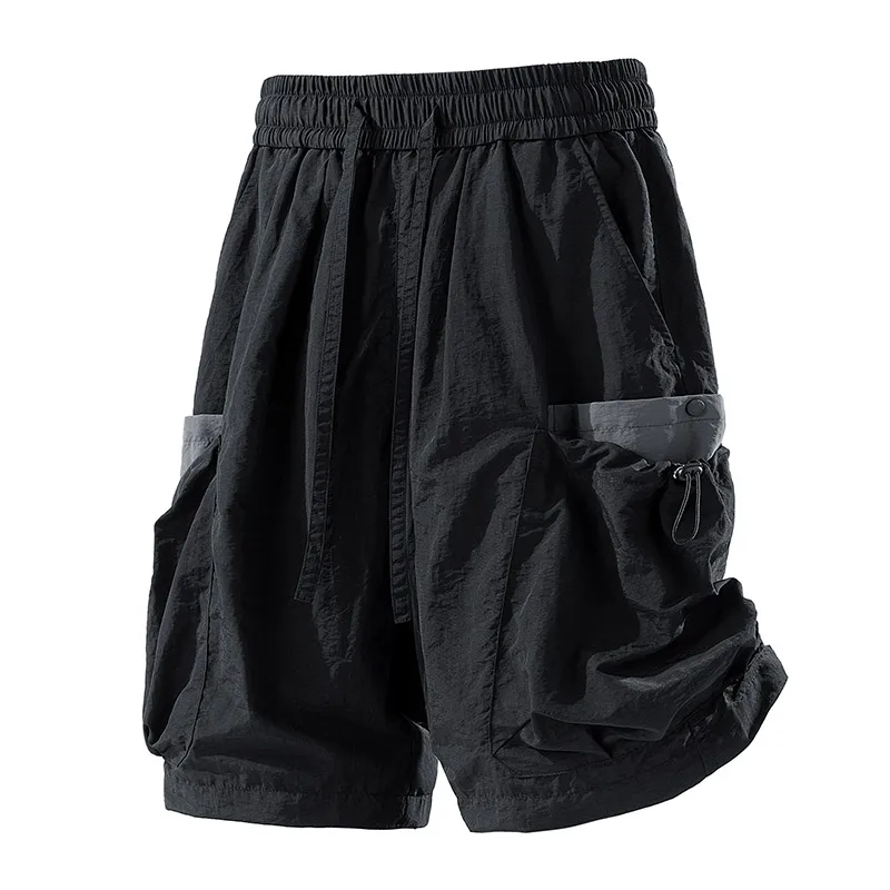 Summer Clothing Plus Size - Pantalones Cortos para Hombre, Holgados, Talla