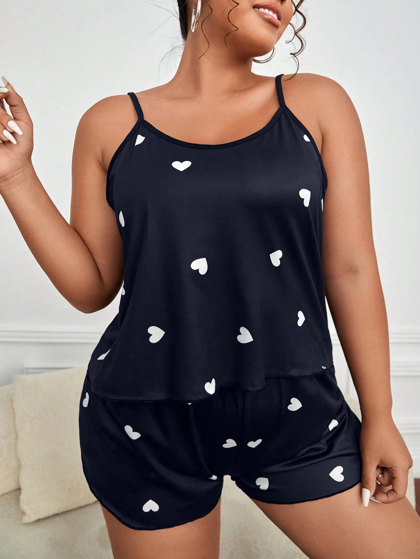 Summer Clothing Plus Size - Conjunto de pijamas de 2 piezas