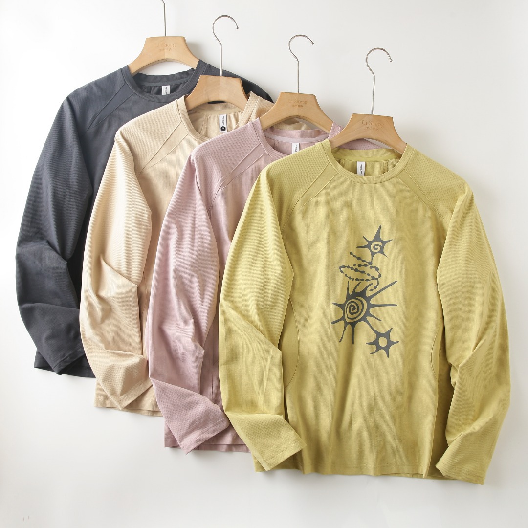 Summer Clothing Types - Camiseta Unisex de Manga Larga Transpirable