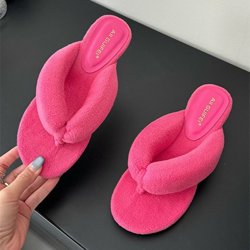 Summer Clothing Korea - Zapatillas cómodas con cuña suave para