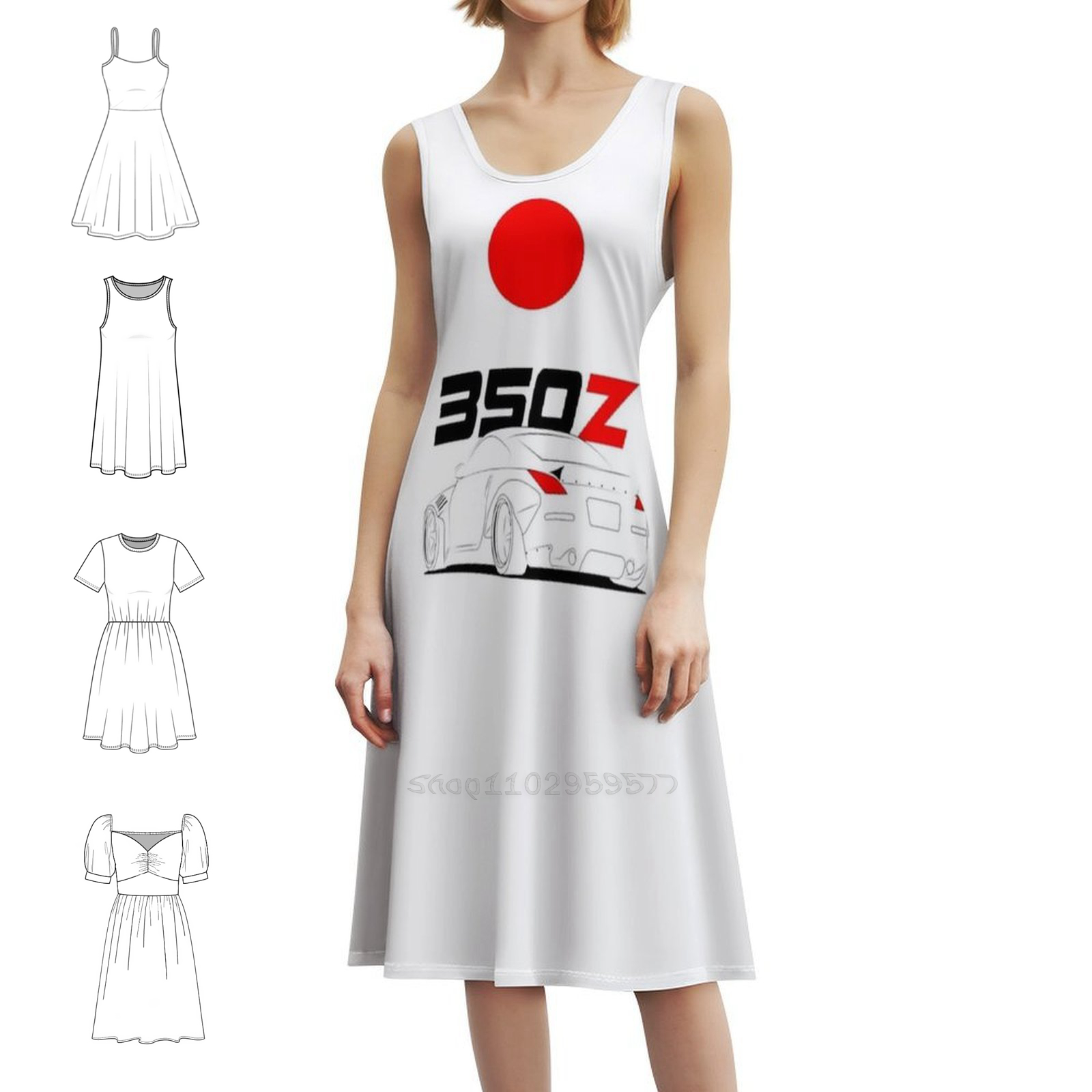 Summer Clothing Styles For Women - Vestido de estilo coreano 350Z para