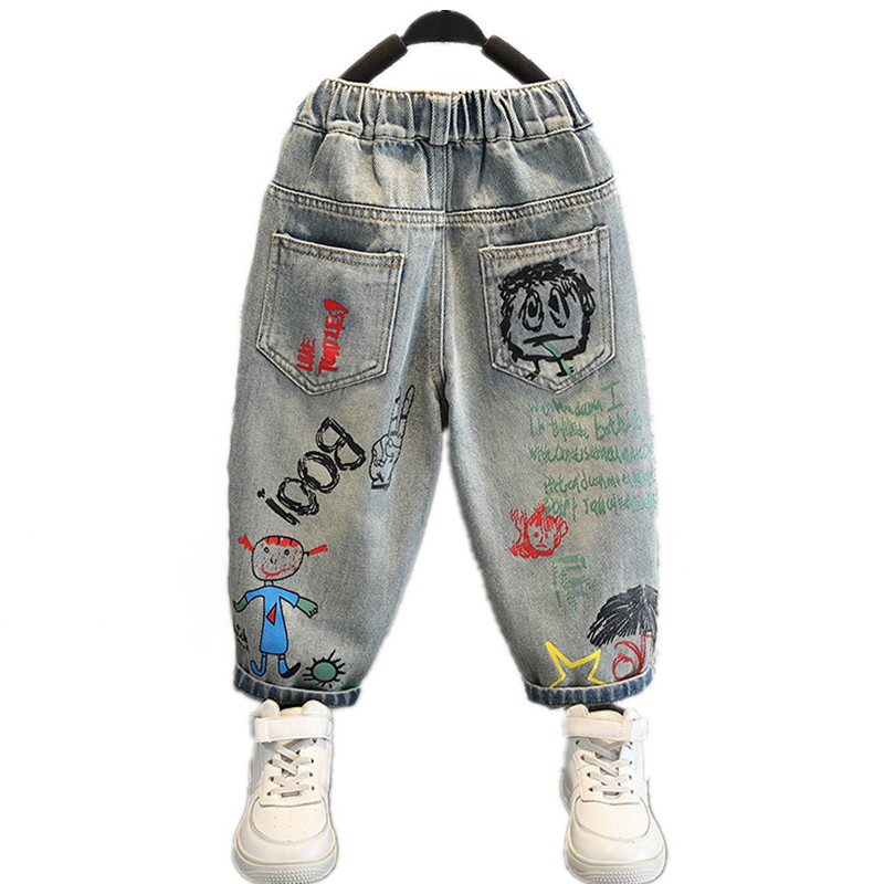 Summer Clothing Drawing For Kids - Pantalones vaqueros para bebés, ropa para
