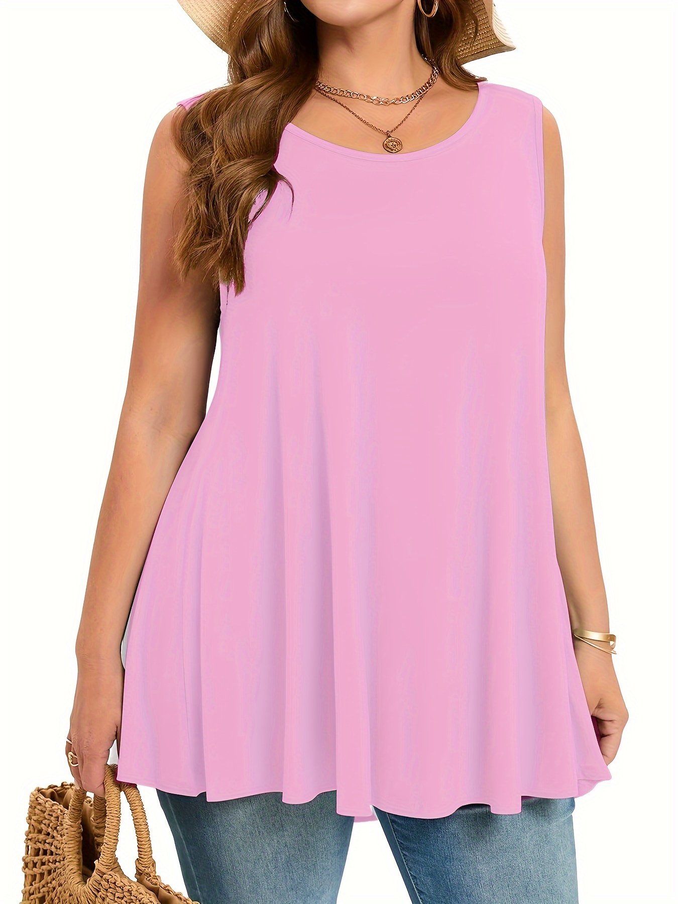 Camiseta sin mangas lisa y sen - Halter Neck Top reseña y precio