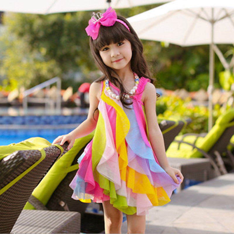 Vestido de verano para niñas s - Summer Gauze Clothing reseña y precio