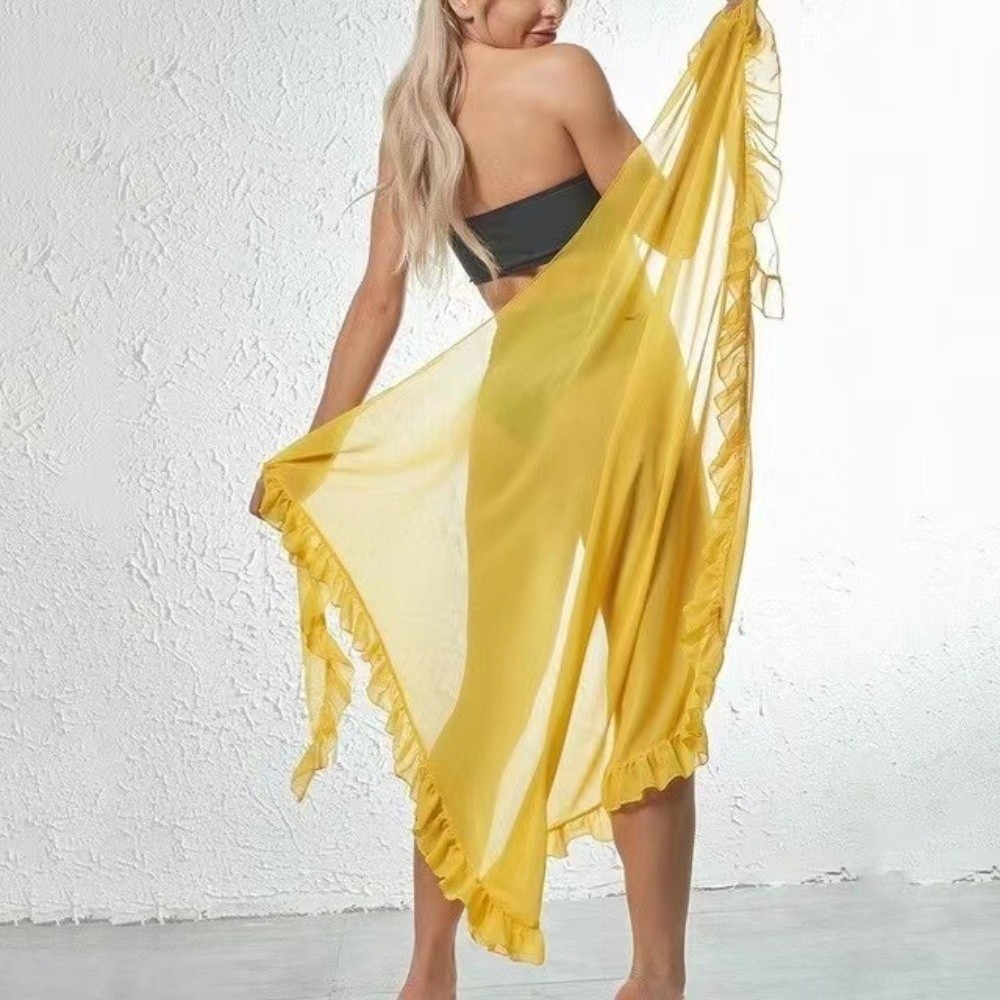 Pareo de Playa con Diseño de V - Sarong Pareo Wrap reseña y precio