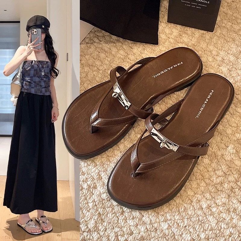 Sandalias de Mujer con Hebilla - Summer Clothing Korea reseña y precio
