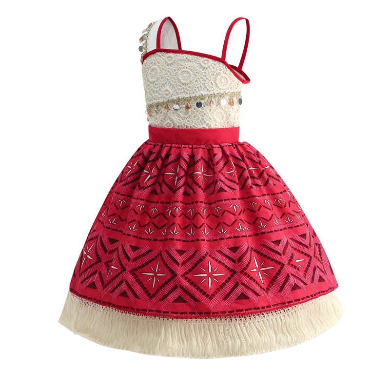 Disfraz de Princesa Vaiana par - Summer Clothing Kids reseña y precio