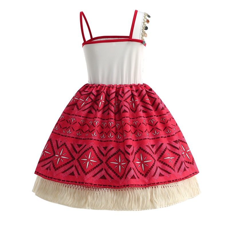 Disfraz de Princesa Vaiana par - Summer Clothing Kids reseña y precio