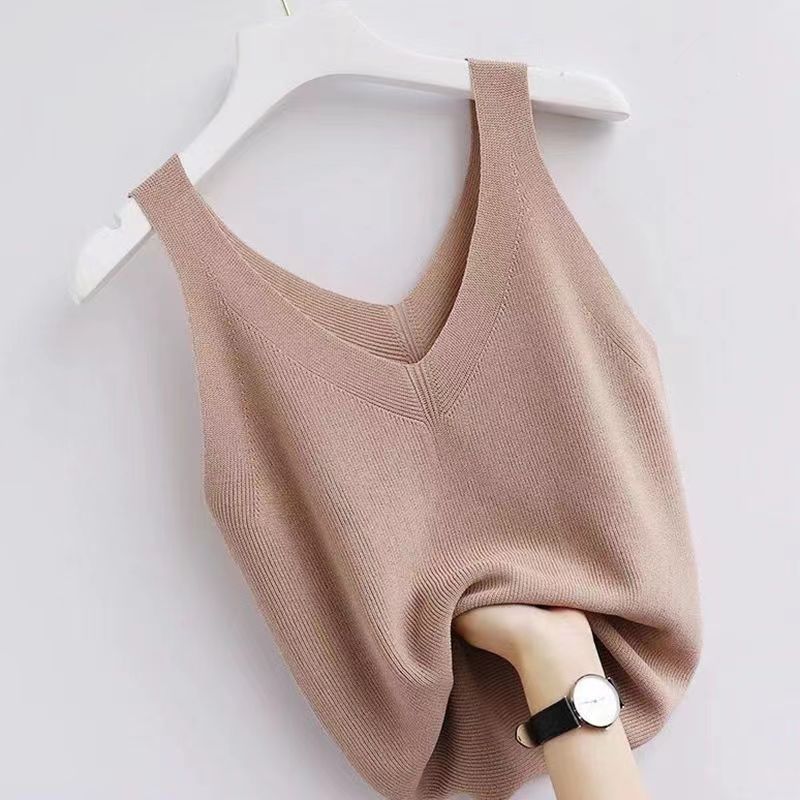 Camiseta sin mangas de punto c - Summer Zara reseña y precio