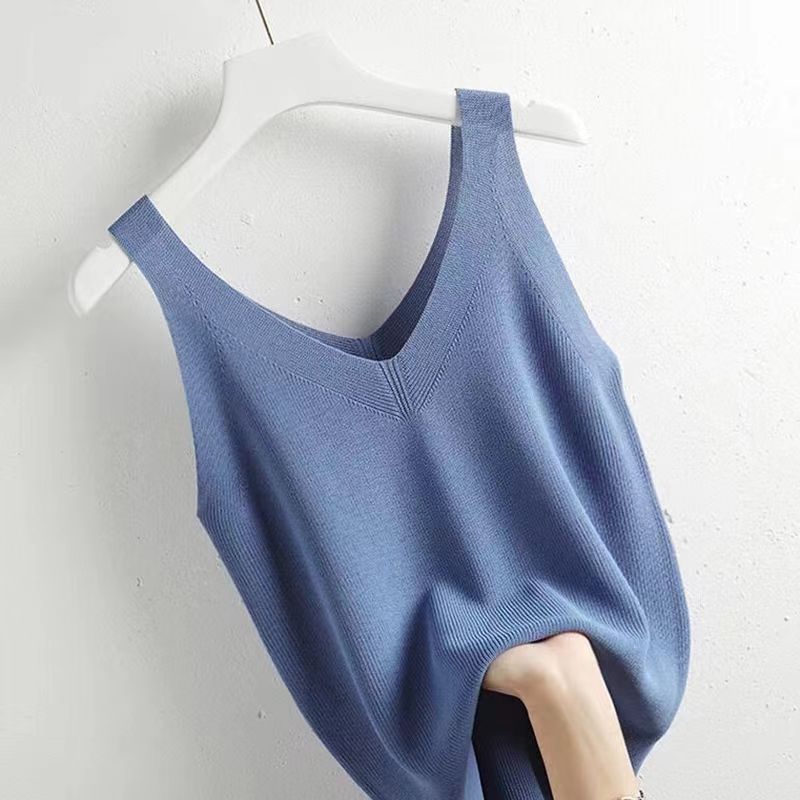 Camiseta sin mangas de punto c - Summer Zara reseña y precio