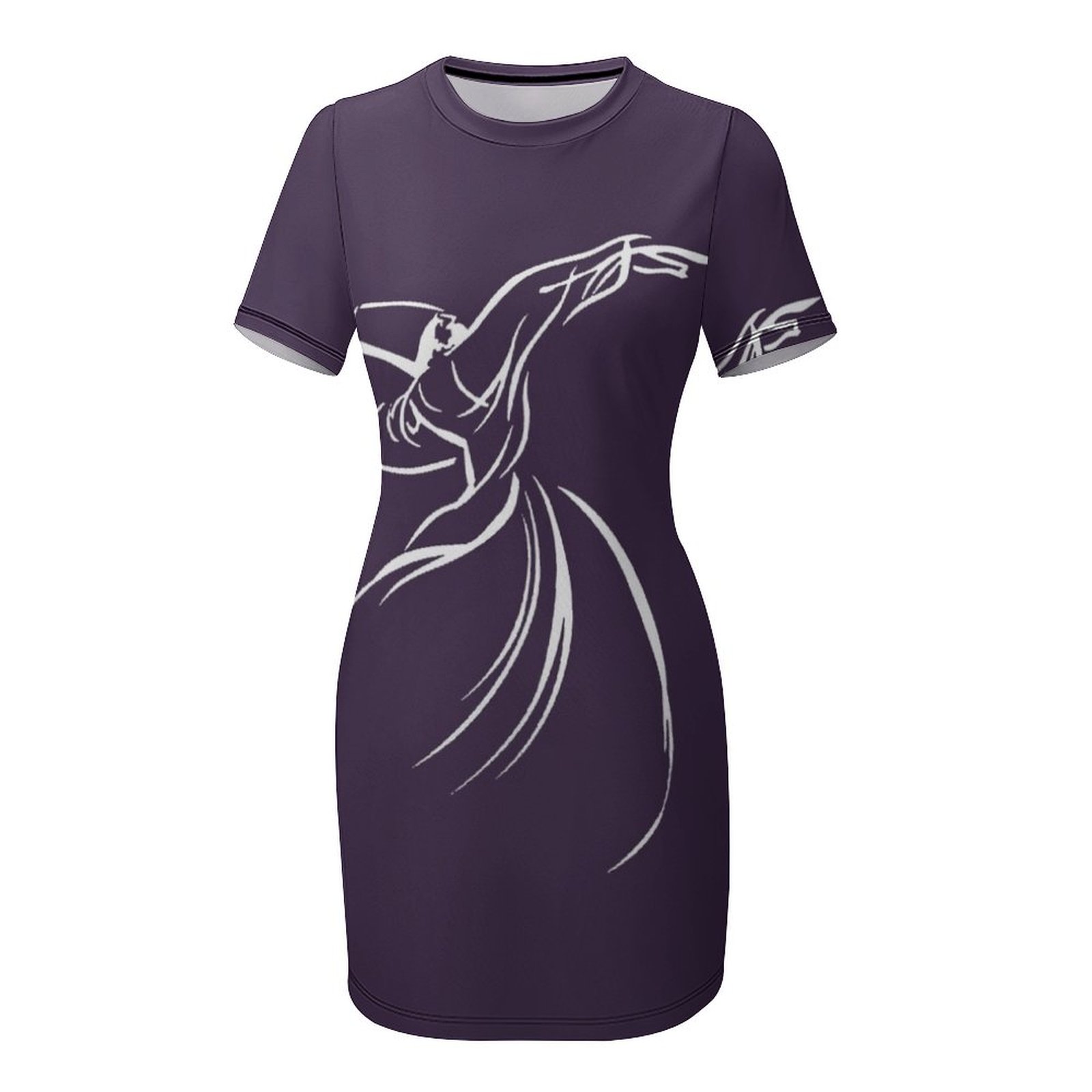 Vestido de manga corta blanco  - Summer Clothing Drawing reseña y precio