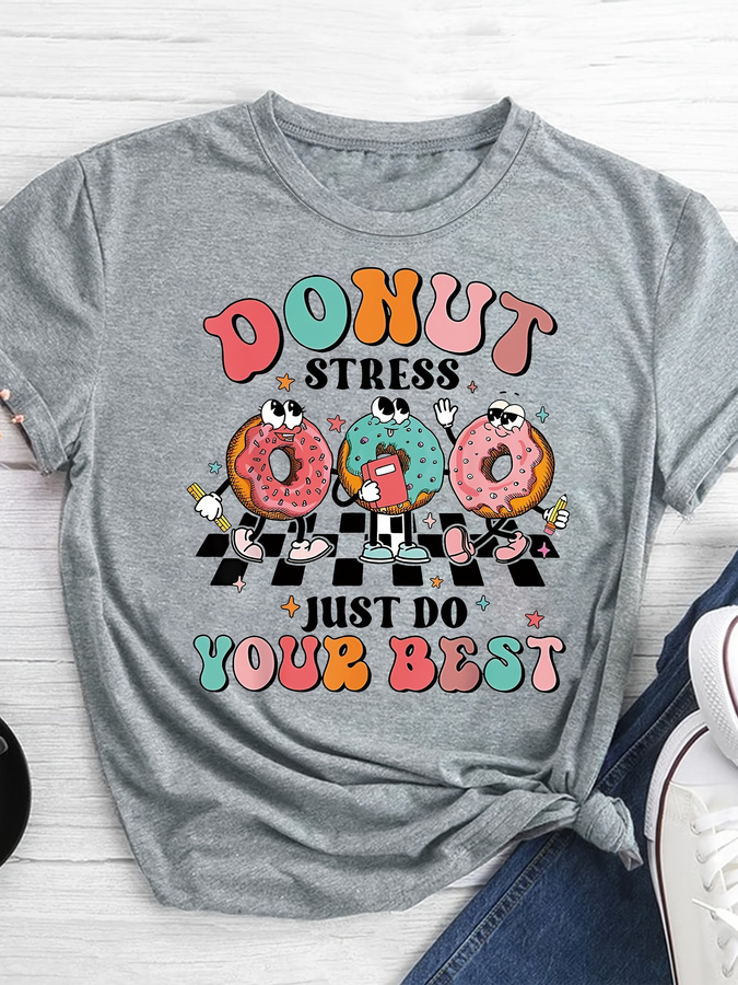 Camiseta con estampado de donu - Summer Clothing Trends 2026 reseña y precio