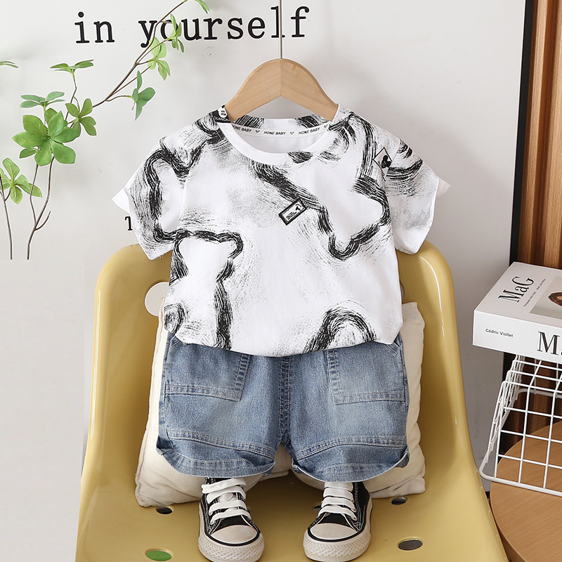 Conjunto de Ropa para Niños Pe - Summer Clothing Drawing For Kids reseña y precio
