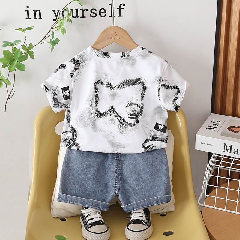 Conjunto de Ropa para Niños Pe - Summer Clothing Drawing For Kids reseña y precio