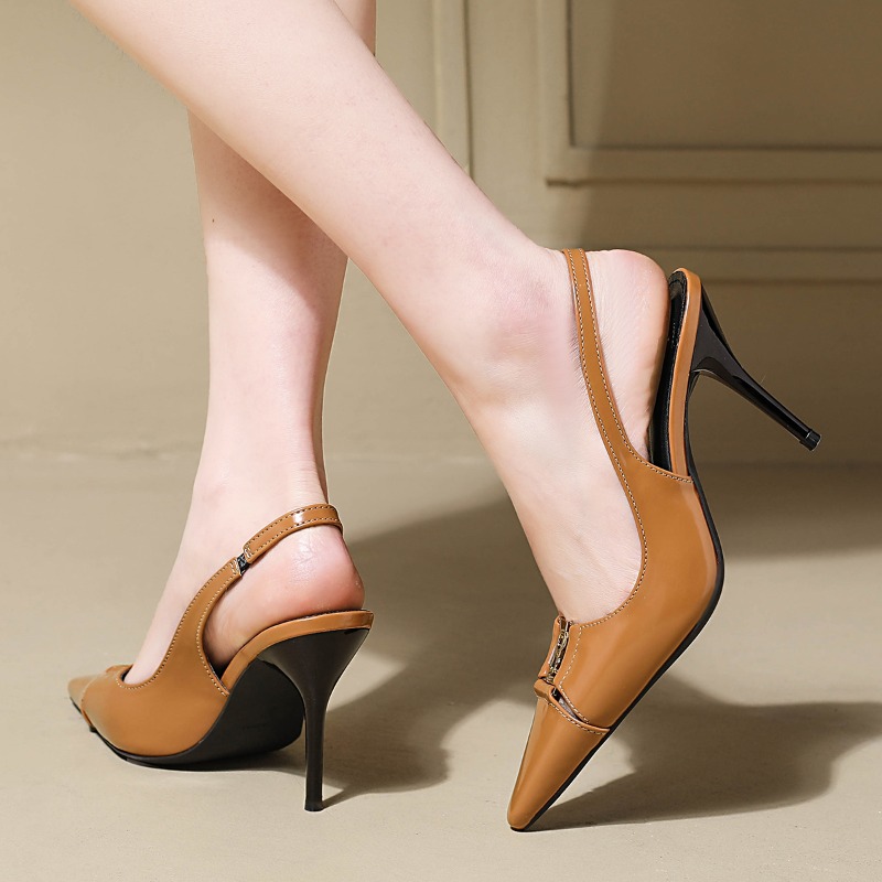 Sandalias de tacón alto, elega - Summer Clothing Korea reseña y precio