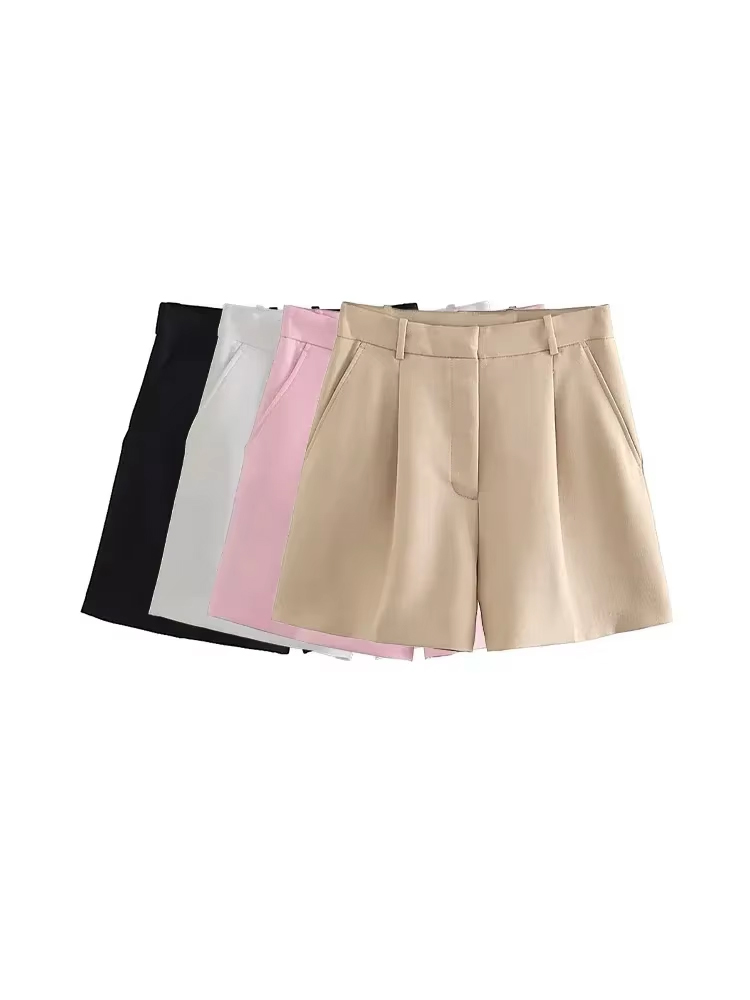 Bermudas con dardos delanteros - Summer Zara reseña y precio