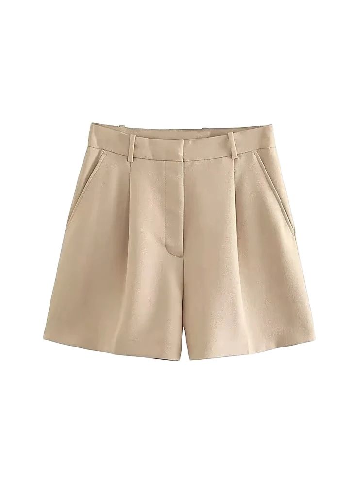 Bermudas con dardos delanteros - Summer Zara reseña y precio