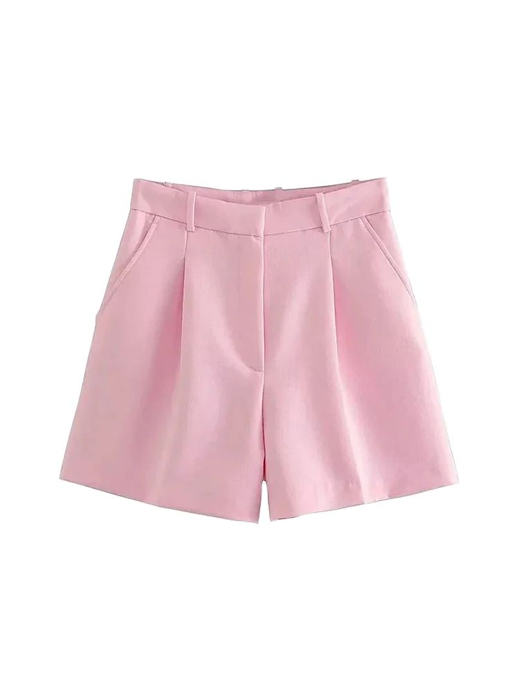 Bermudas con dardos delanteros - Summer Zara reseña y precio