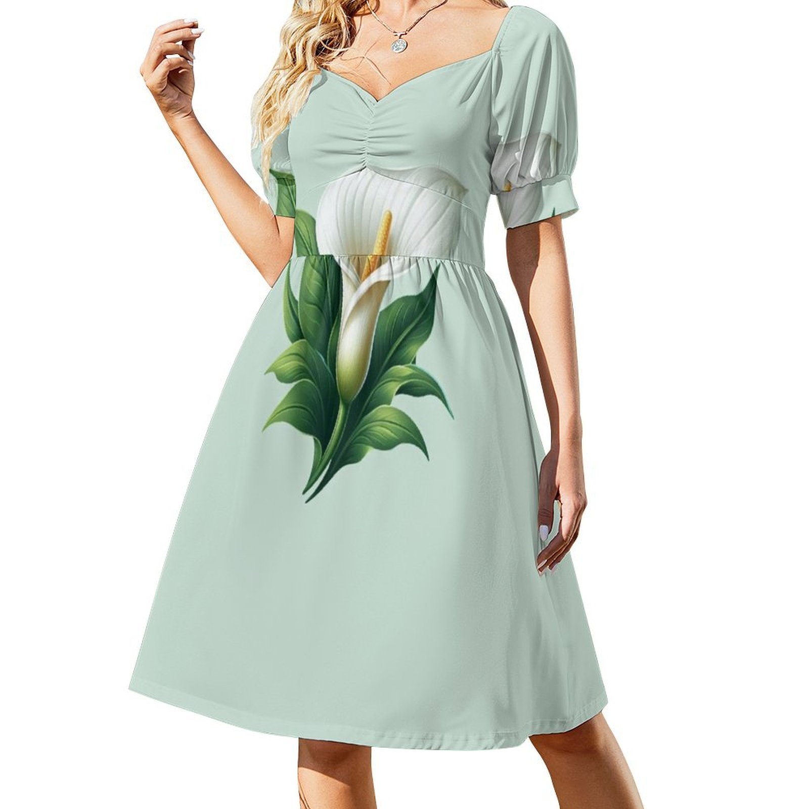 Calla Lily Mini vestido estilo - Summer Clothing Styles For Women reseña y precio