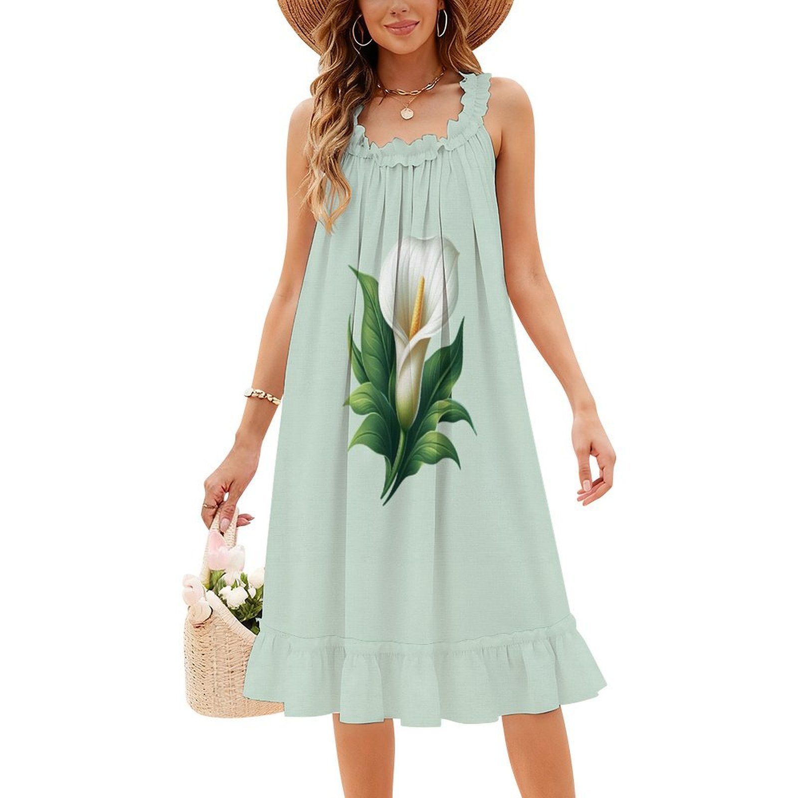 Calla Lily Mini vestido estilo - Summer Clothing Styles For Women reseña y precio
