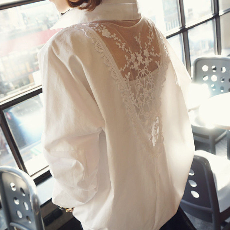 Blusa holgada de gasa bordada  - Summer Gauze Clothing reseña y precio